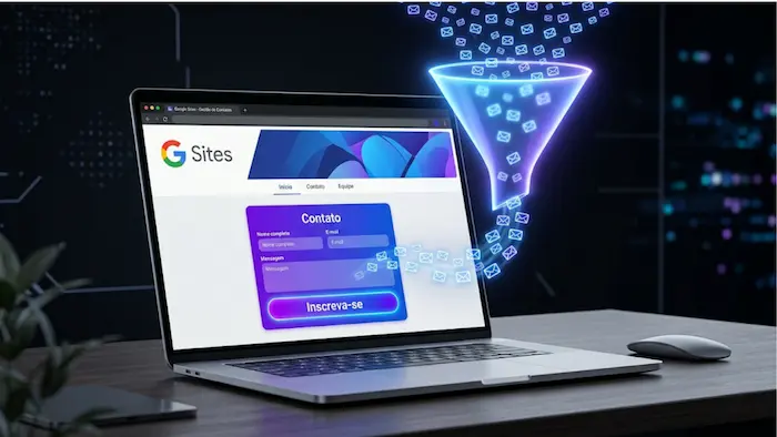 Página de Captura no Google Sites: Como Fazer sua Landing Page Grátis (2026)